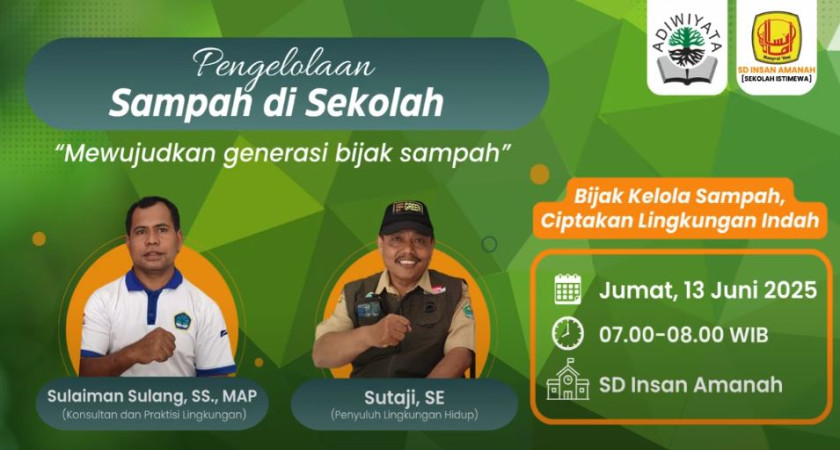 Program Sekolah Bijak Sampah SD Insan Amanah Malang 2025